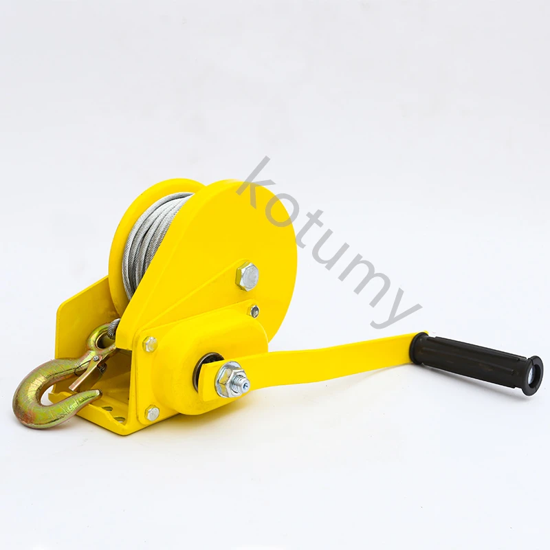 Small Crane Lifting Bracket Portable Lifting Machine Manual Winch Assembly Tool Air Conditioning Lifting Tool