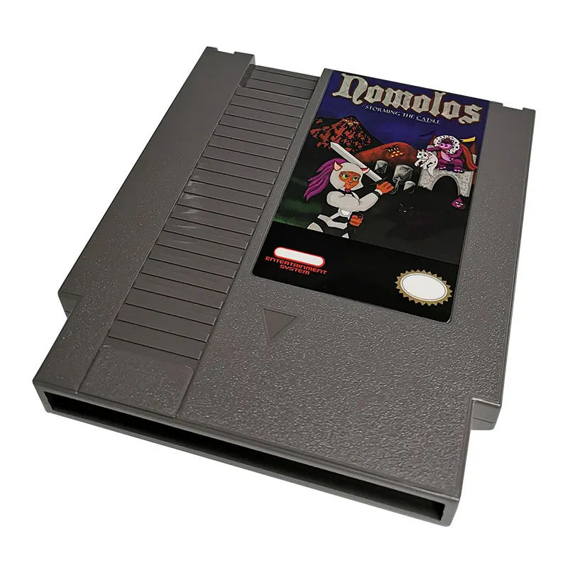 Classic Game Nomolos For NES Super Games Multi Cart 72 Pins Bit