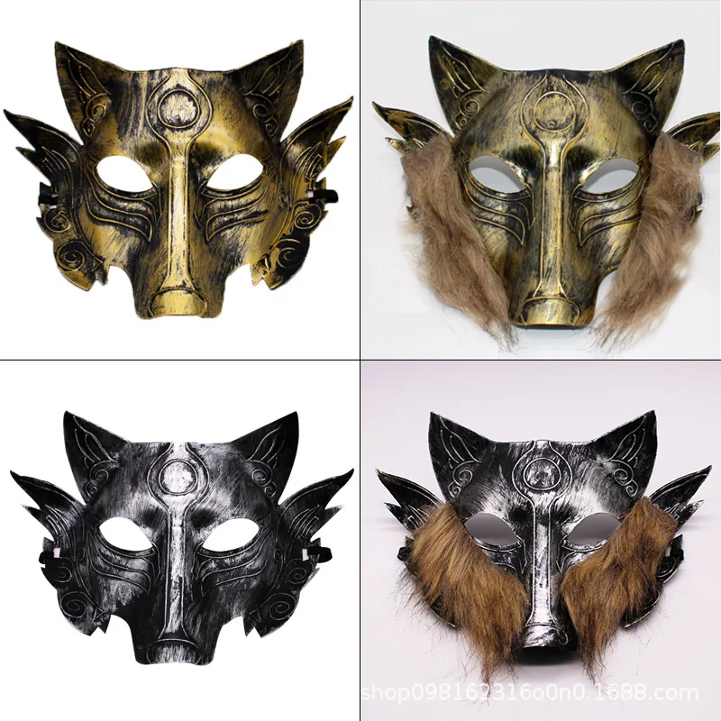 Predator Jagged Warrior Mask Movie Theme Halloween Horror Masks Predator Cosplay Party Hunter Style Toys cosplay toys