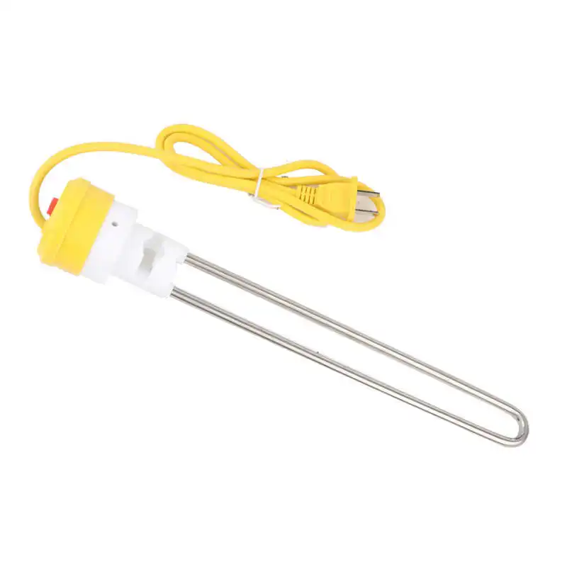 1000W เครื่องทำความร้อนสระว่ายน้ำหม้อไอน้ำแบบพกพาไฟฟ้า Immersion หม้อไอน้ำเครื่องทำความร้อนเครื่องทำน้ำอุ่นอัตโนมัติปิด CN 220V 1