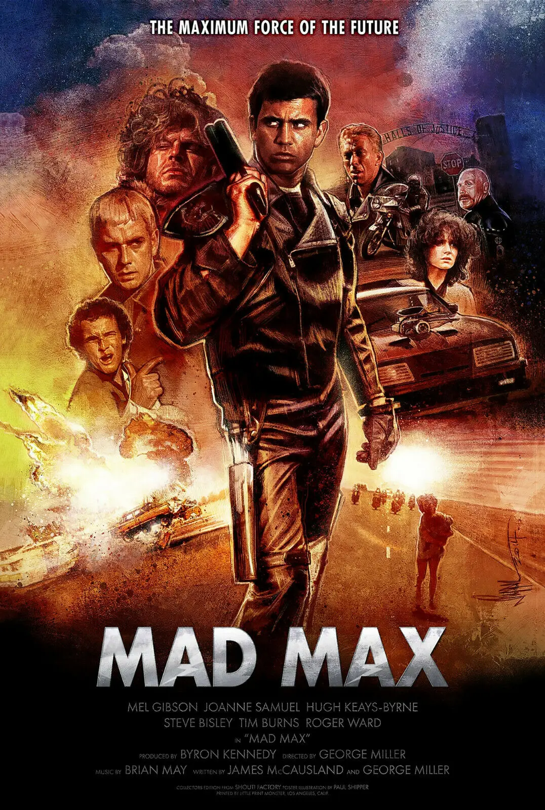 

Mad Max Movie Art Print Silk Poster for Your Home Wall Decor 24x36inch