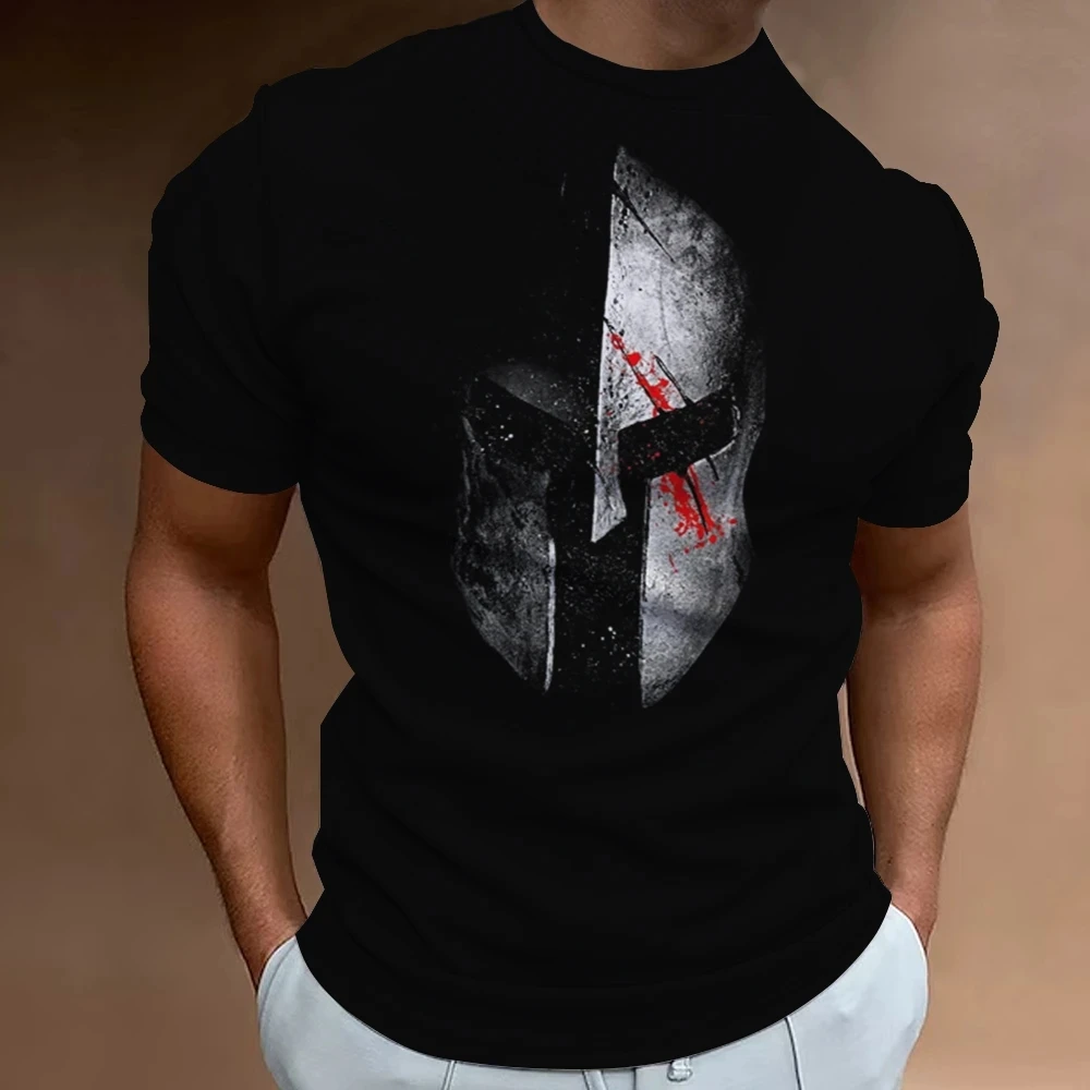 

Мужская модная трендовая летняя новая индивидуальная Веселая печать с коротким рукавом Повседневная Спортивная быстросохнущая одежда большого размера