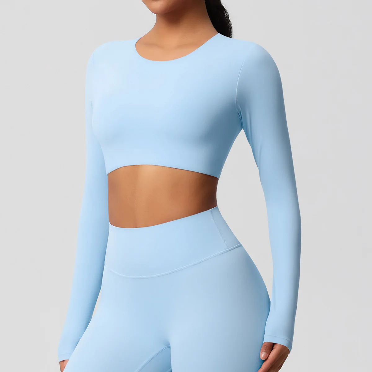 Yoga Suit Gym Sports Set Women Quick-Drying Fitness Set Female Tracksuit Running Workout Long Sleeve Sports Shirt Sportswear yoga set sports set gym workout set sportswear set fitness set sports bra set yoga pants set
