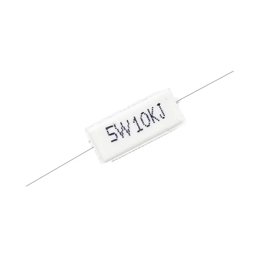5W 5% Cement Resistor 0.1 ~ 10K ohm 10pcs
