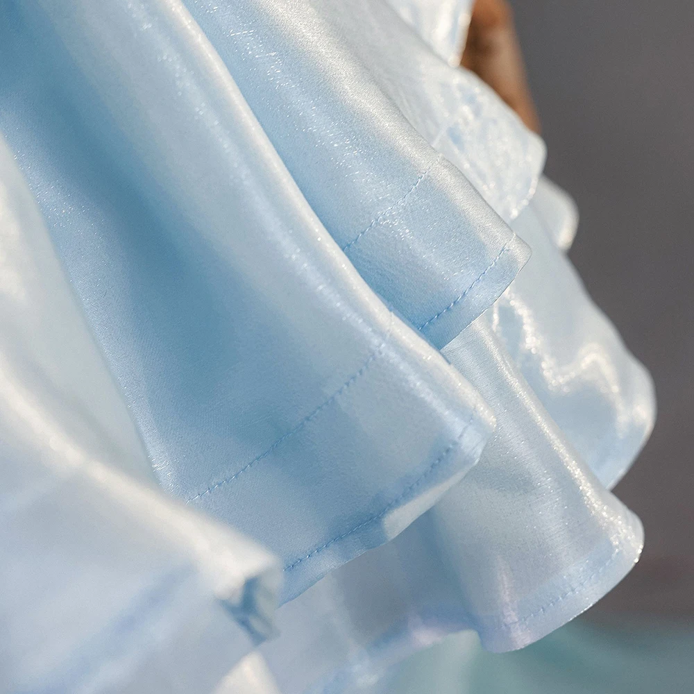 Re:Zero - Starting Life in Another World-Inspired Emilia Wedding Dress Cosplay Costume for Women