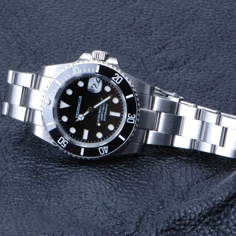 HEIMDALLR Ghost Diver Watch Men Sapphire Crystal Ceramic Bezel