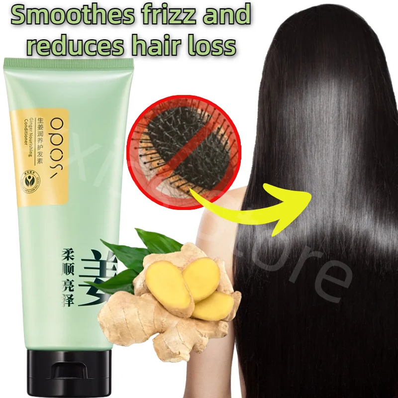 

Ginger Conditioner 250g Smoothes Hair, Deeply Nourishes, Smoothes Frizz, Reduces Hair Loss Hair Care Hair Growth Products