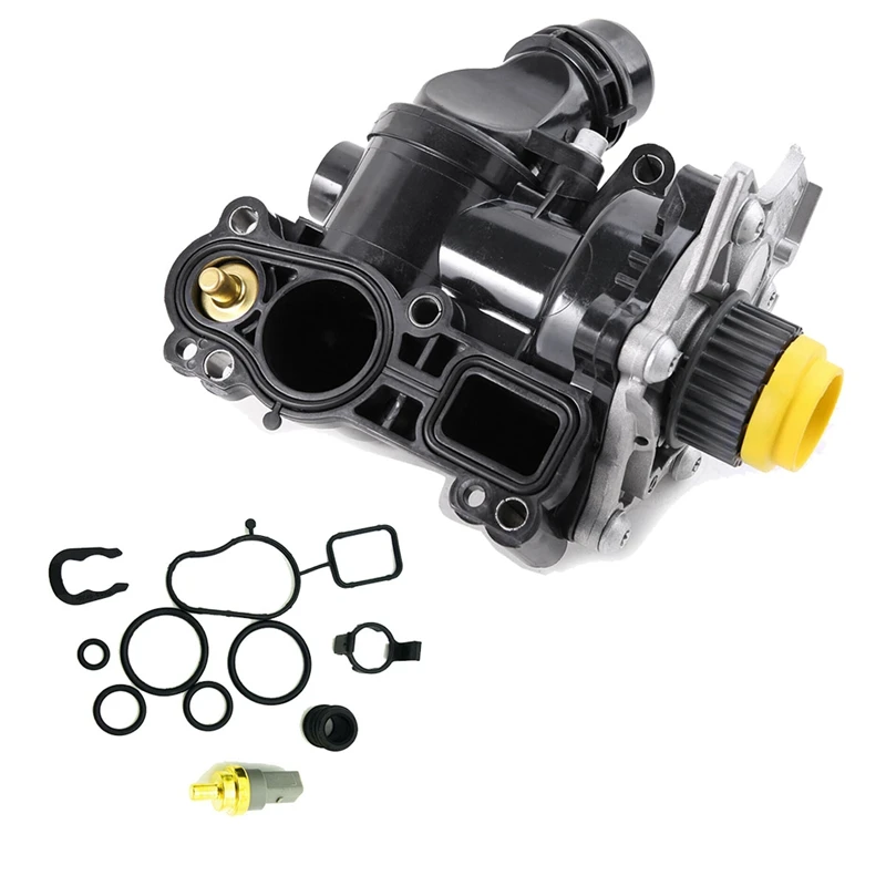 

Water Pump Thermostat Assembly For Passat CC Golf Tiguan Jetta - A3 A4 A5 A6 Q3 Q5 TT 1.8T 2.0T 06H121026