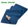 Green World Sport Running Towels, Quick-drying with Pocket ,Outdoor Sports, Cycling, Swimming, Hiking, Climbing, Soft Towel 1