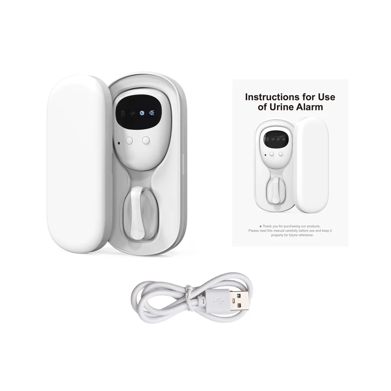 Wireless Urine Wet Alarm Pee Alarm with Receiver Transmitter Bedwetting Reminder