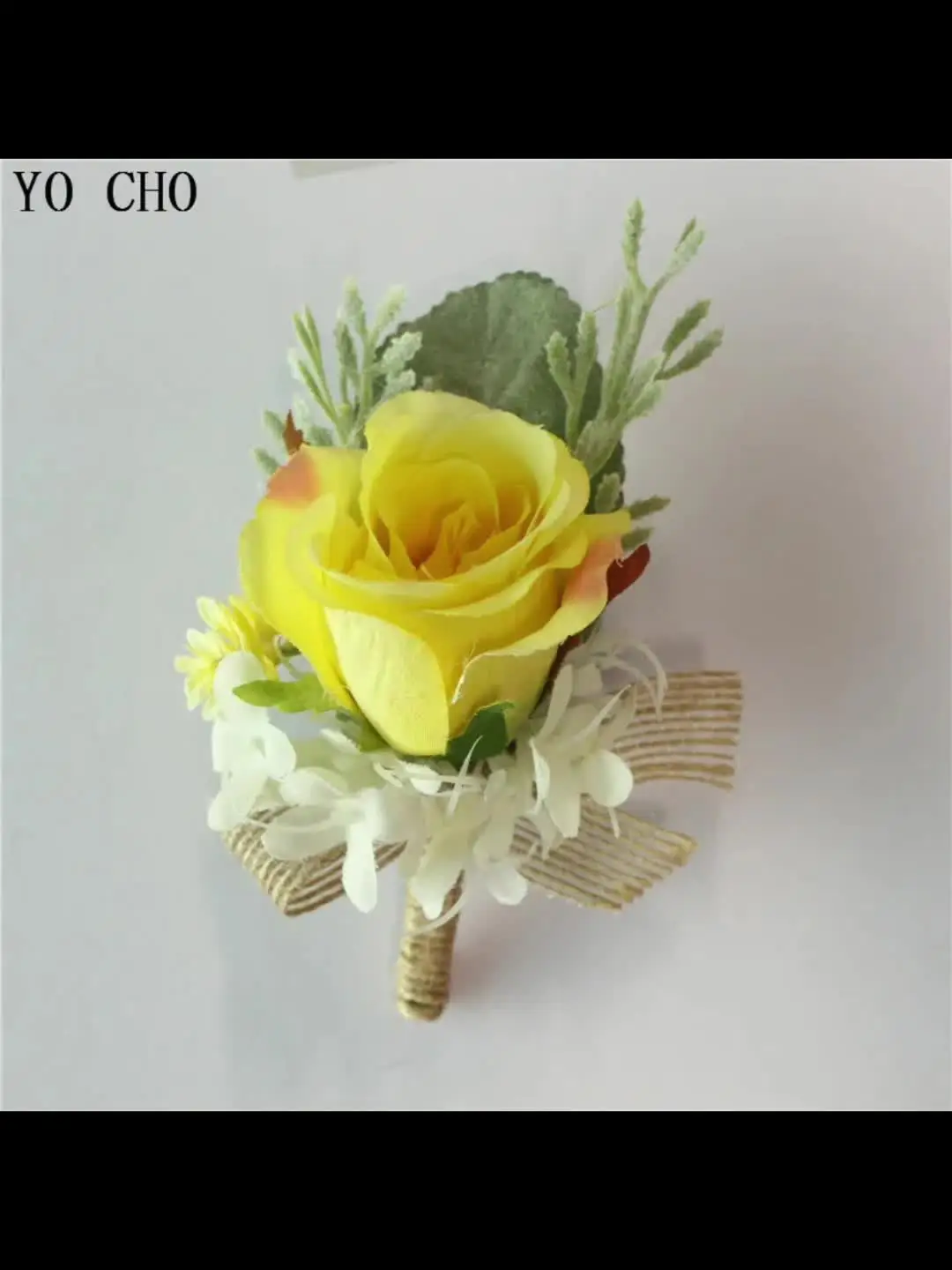 Set 2 Fiori Da Polso Per Sposa E Damigella, Corsage Nuziali In Seta Artificiale, Decorazione Floreale Per Matrimonio E Cerimonie, 10x10 Cm