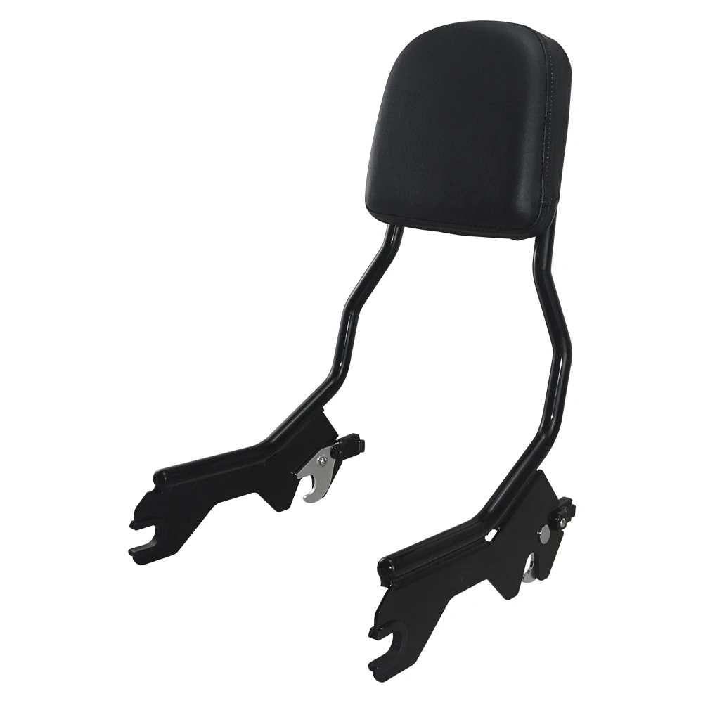 

Motor Standard Height Sissy Bar Upright Backrest w/Pad For Harley Street Bob FXBB Deluxe Heritage Classic Softail Slim 18-2024