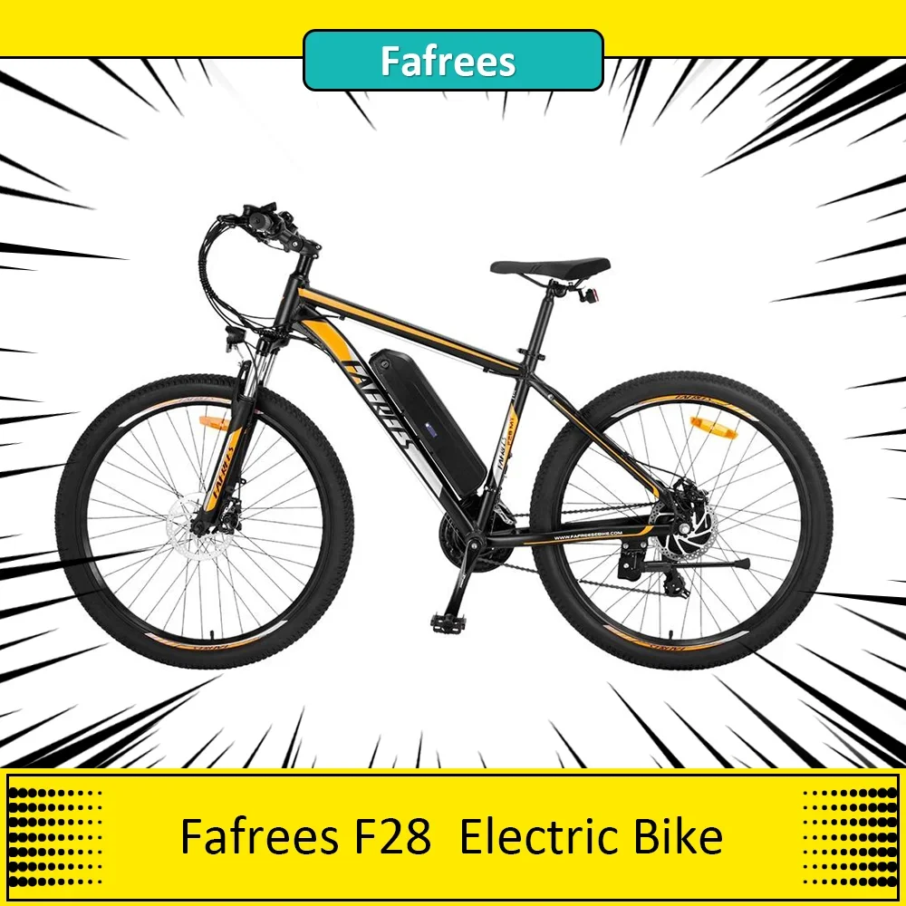 Fafrees F28 Bici Elettrica 250W Motore 36V 14.5Ah Batteria 27.5*2.25 Pollici Pneumatico Mt Mountain E-Bike 25 Km/H Velocità Massima 90Km Gamma