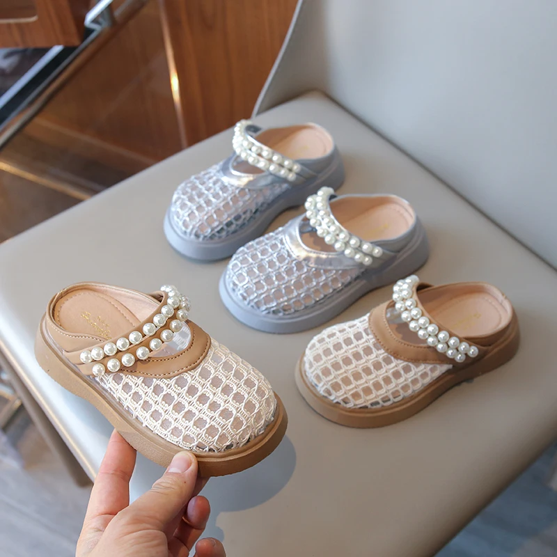 Girls Summer Anti Slip Sandals Thick Sole Beach Slippers