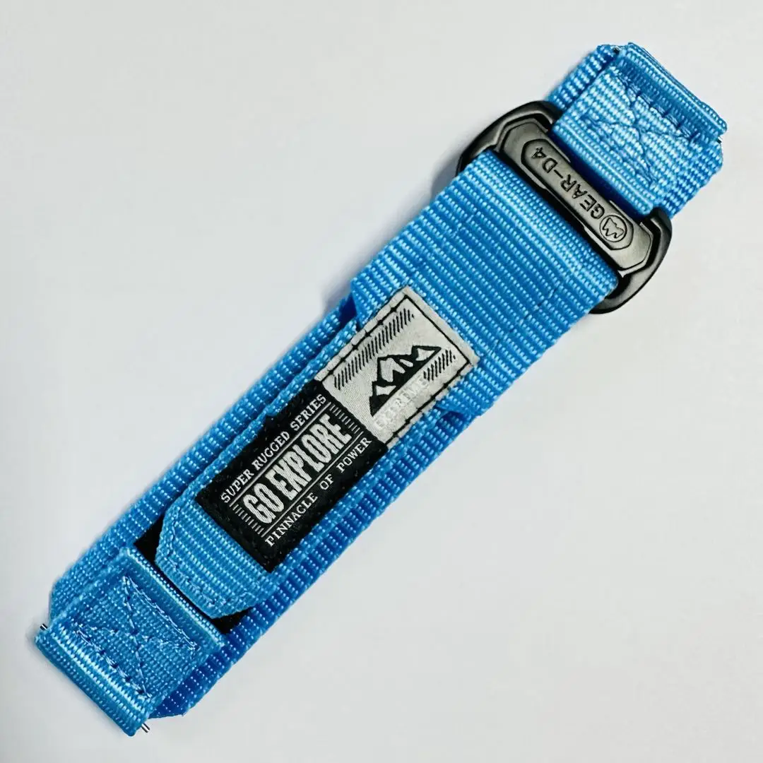 Nylon Sport Watch Strap - Versatile 20mm/22mm Band
