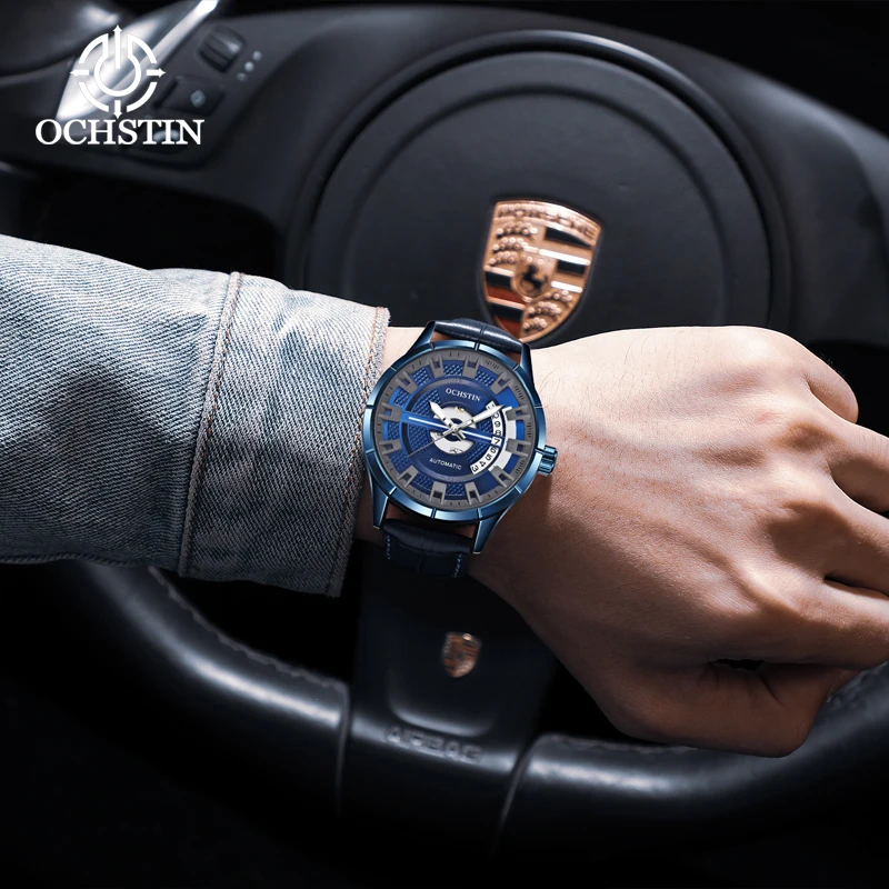 Ochstin New 2024 Master Series Business Luxury Waterproof Watch Fully Automatic Mechanical Movement Men's Mechanical Watch