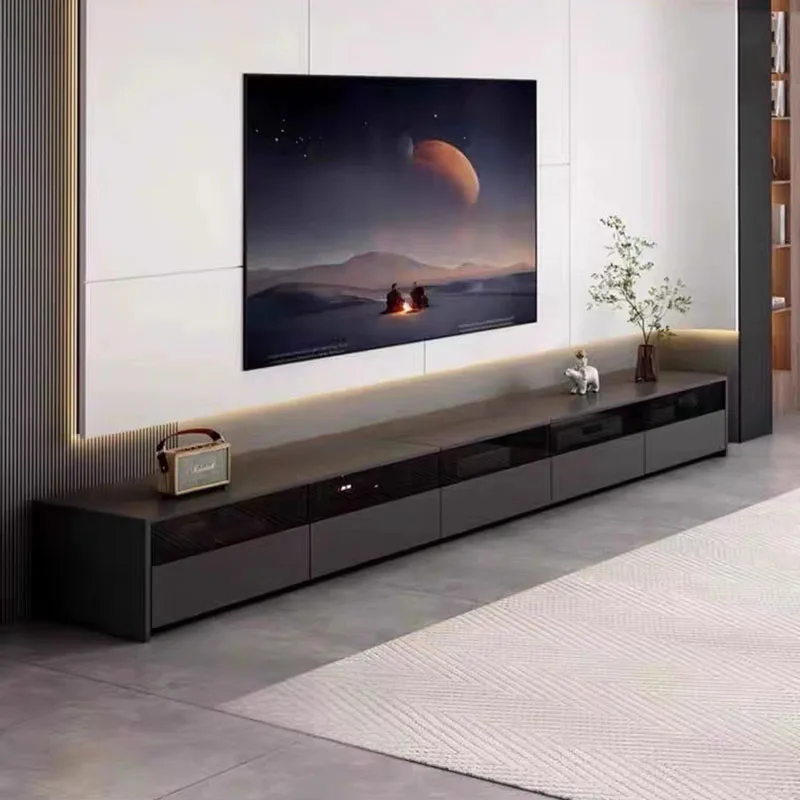 TV 테이블 콘솔 럭셔리 스탠드 엔터테인먼트 유닛, 거실용 정리함 가구 복제 디자인, 현대적인 TV 스탠드 지원