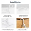 Portable Foldable Travel Hanger Folding Clothes Drying Rack Travel Hangers Hanging Rack with 5 Holes for Hotel Camping Travel 4