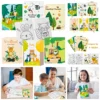 DIY Coloring Book Filling the Ocean Animal/Woodland/Science Theme Pattern Color Book Drawing Atlas Book For School Teaching Supp 6