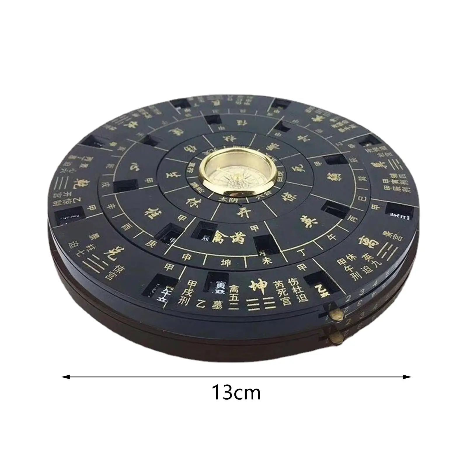 Feng Shui Compass Resin Durable Rotary Table Simple Using Bagua Accessories