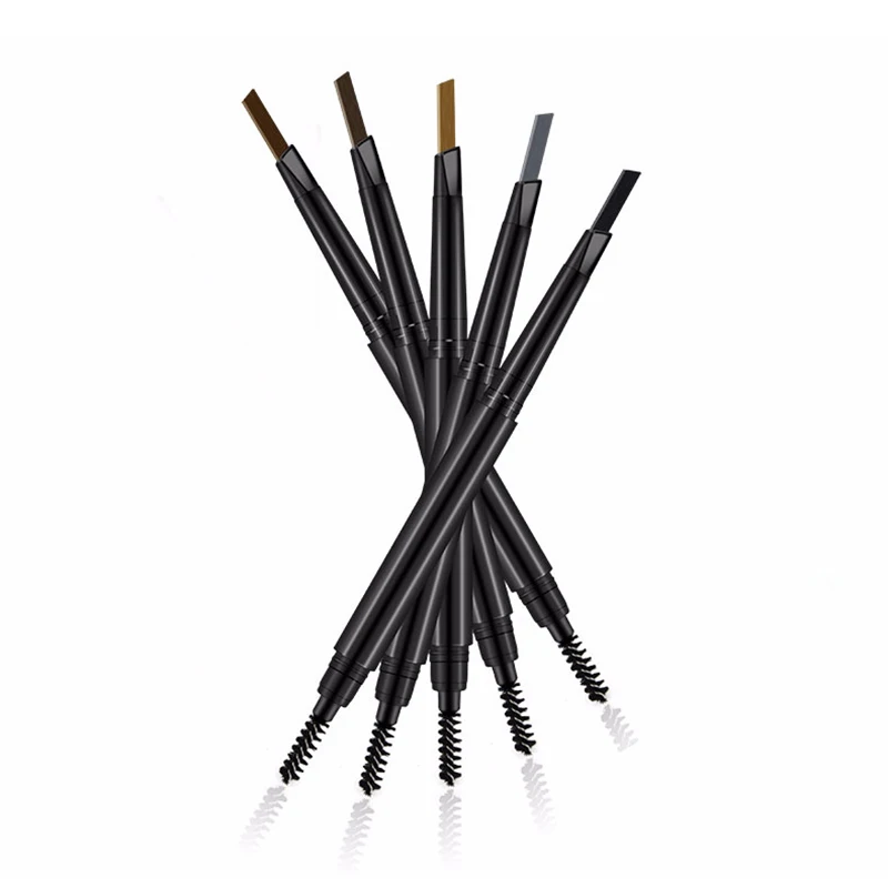 

Customized Private Double Head Eyebrow Pencil Label Cruelty Free Waterproof Long Lasting Eyebrow Brush Makeup Cosmetic Tool