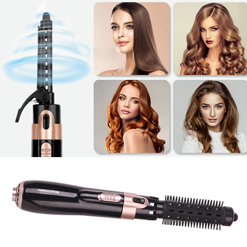 Spazzola aria calda 4 in 1 con testine intercambiabili_voghion.com