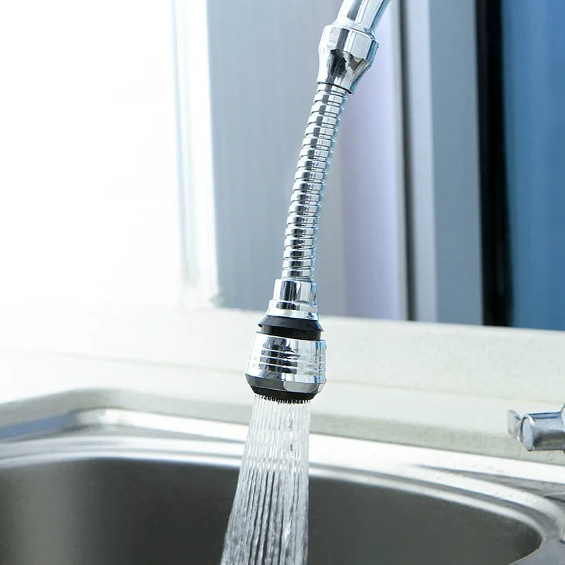 360 Swivel Mode Saving Water In The Bubbler Nozzle High Pressure Faucet Filter FaucetAdapter Extender Kitchen Faucet Accessories