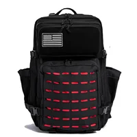 50L Sturdy  Tactical Backpack Bag Hunting MOLLE Backpack GYM Backpack Outdoor Hiking Rucksack Witch 2 Bottle Holders 1
