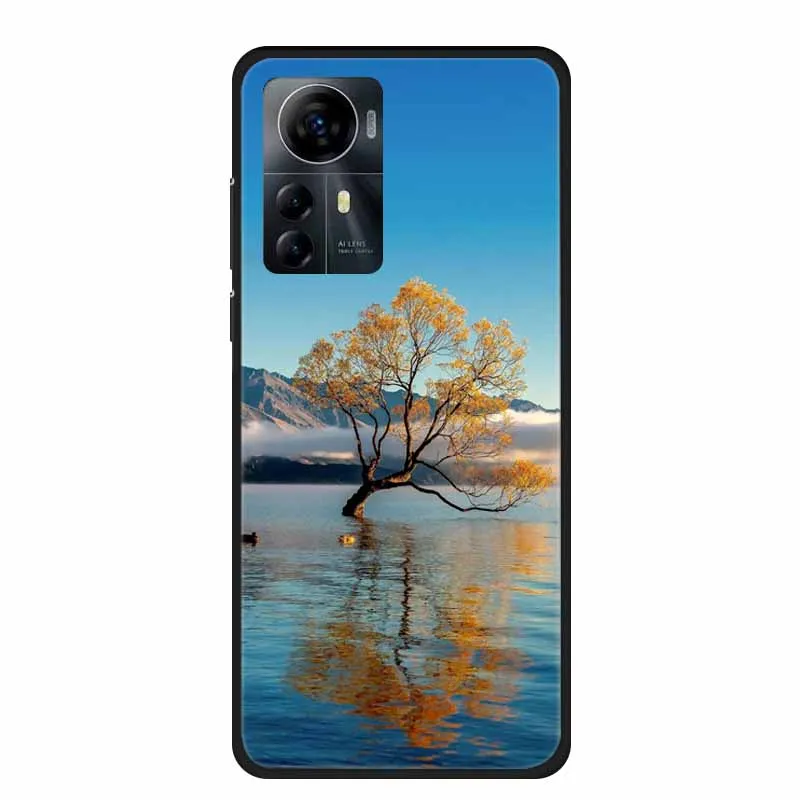 Enhanced Silicone TPU Landscape Protector Case