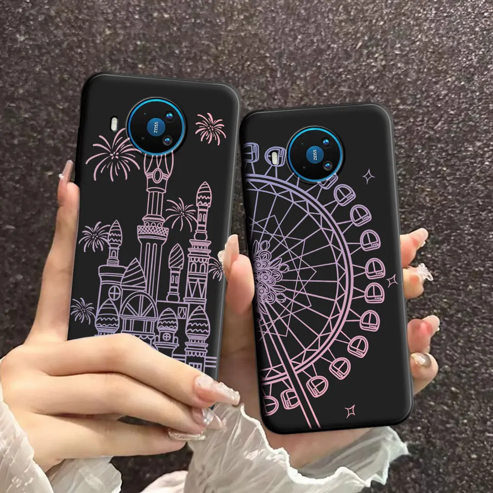 Floral Soft Silicone Cartoon TPU Luxury Phone Case - Fashion Back Cover