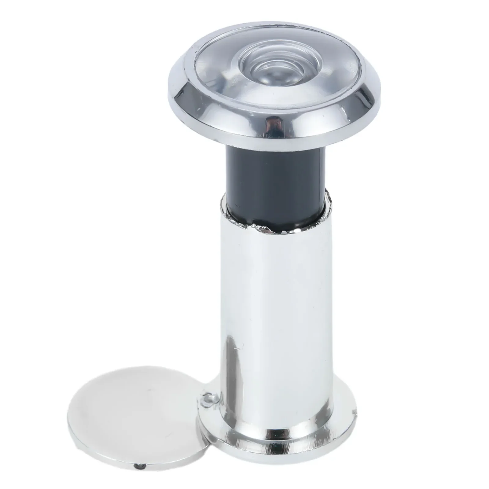 Door Peephole Door Peephole Viewer 220 Degree Wide Angle Eye Sight Glass Lens Adjustable Tube For Easy Installation Perfect For 50 75mm Door