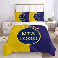 3D Printed Maccabi Tel Aviv Bedding Set Duvet Cover Bedroom Single Twin King ​Size Quilt Cover Home Textile 2/3PCS 1
