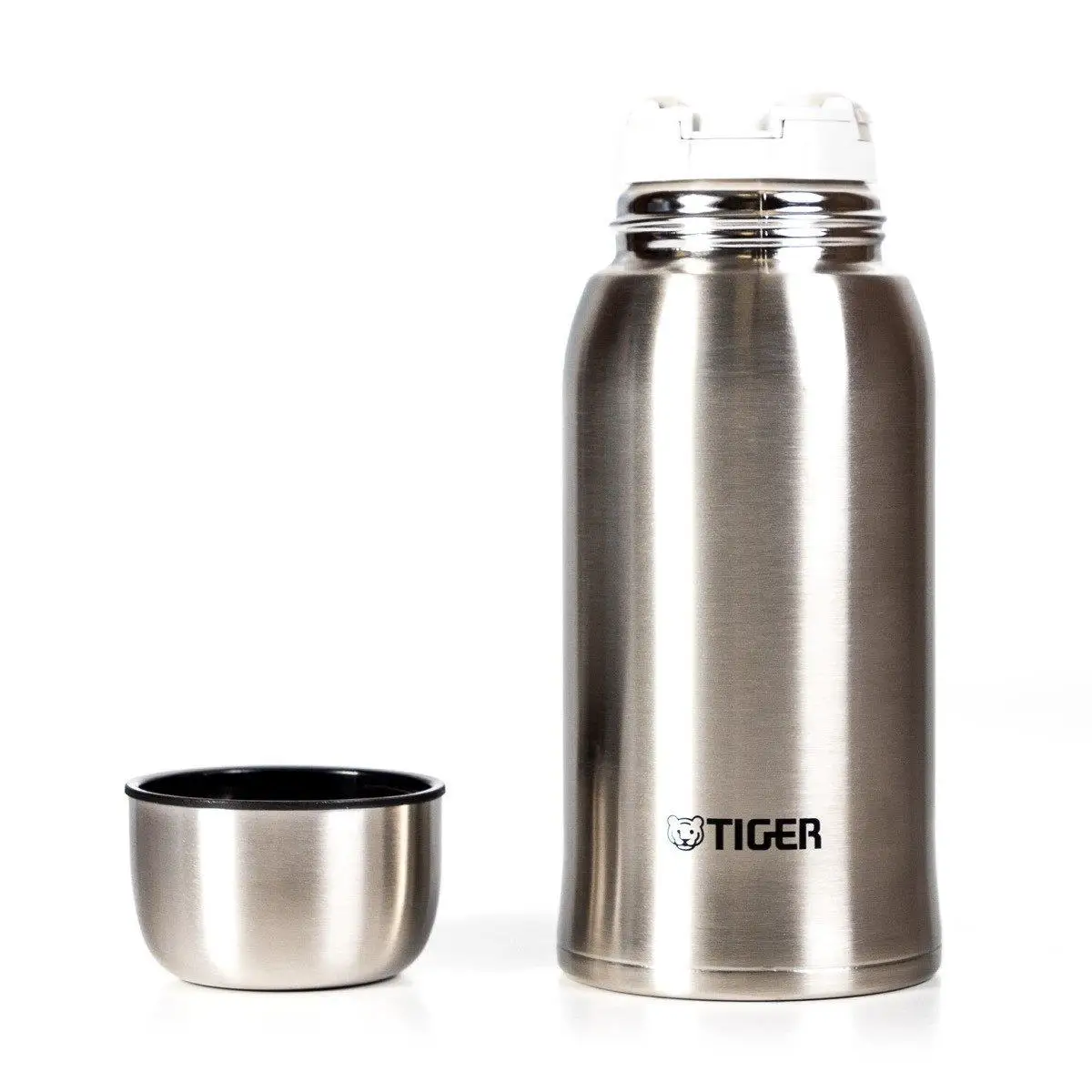 Tiger Thermos Mug Bottle Silver 600Ml Tiger Water Bottle Sahara