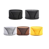 10pcs Round Felt Coaster Dining Table Protector Pad Heat Resistant Cup Mat Coffee Tea Hot Drink Mug Placemat Kitchen Accessories 6