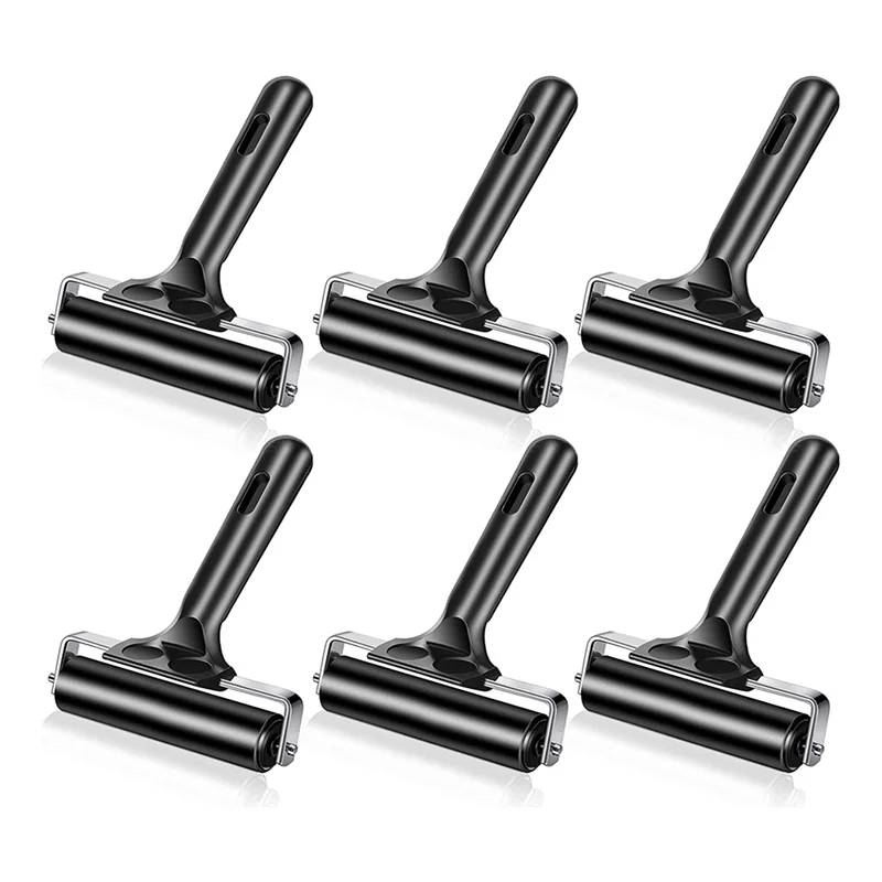 A82X-Rubber Roller For Crafting For Printmaking Gluing Inking Blocks Carved Surfaces Stamping Paintings