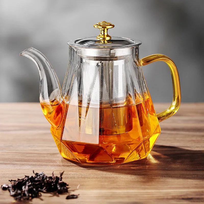 800ml 316 Stainless Steel Teapot Thermal Insulation Pot Teapot With Filter  Old Tea Tangerine Peel Puer Stuffy Tea Coffee Pot - AliExpress