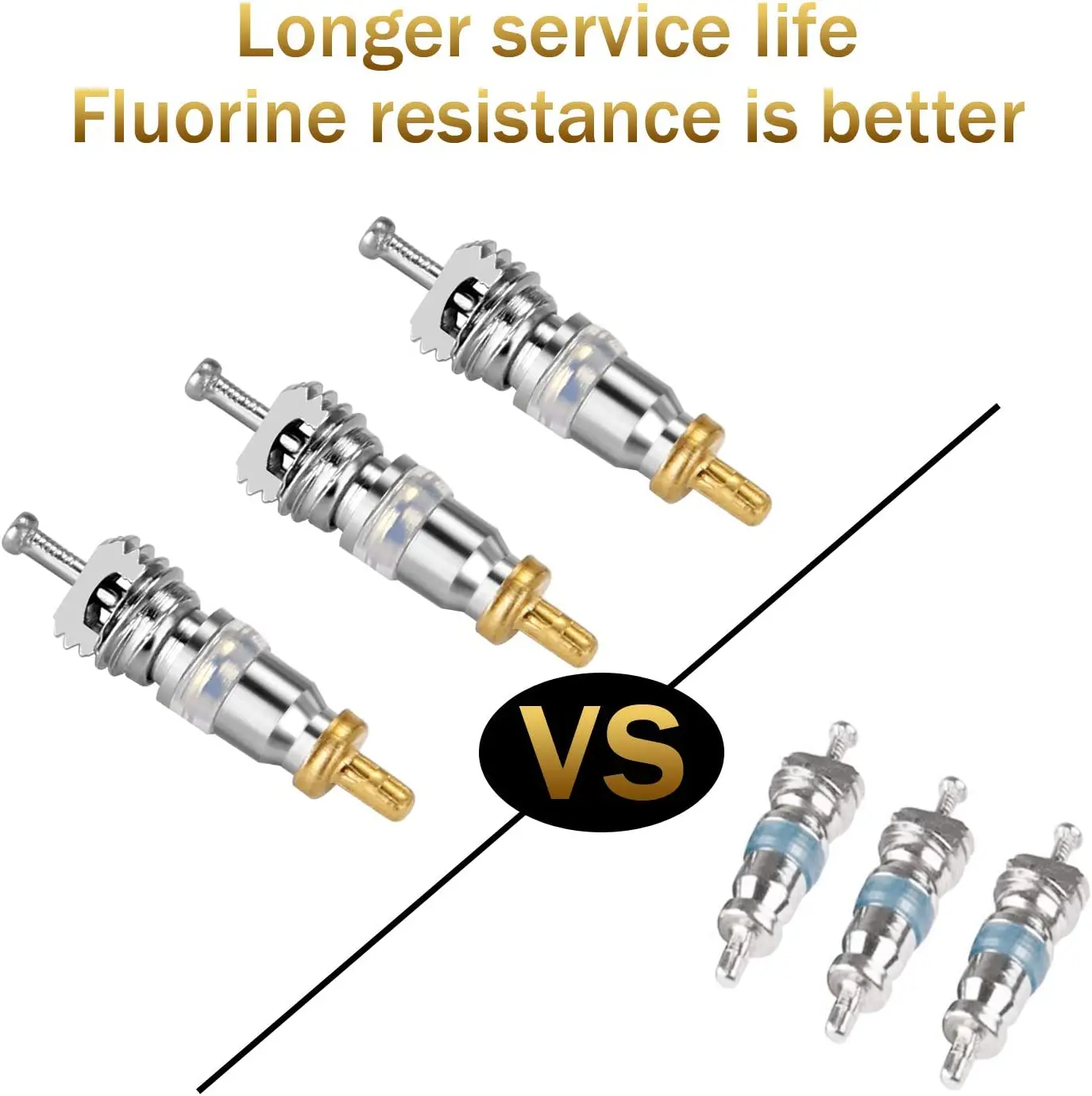 Strumento Per Rimozione Nucleo Valvola R410A/R22 - Doppia Porta SAE 1/4 E 5/16 Per Climatizzazione