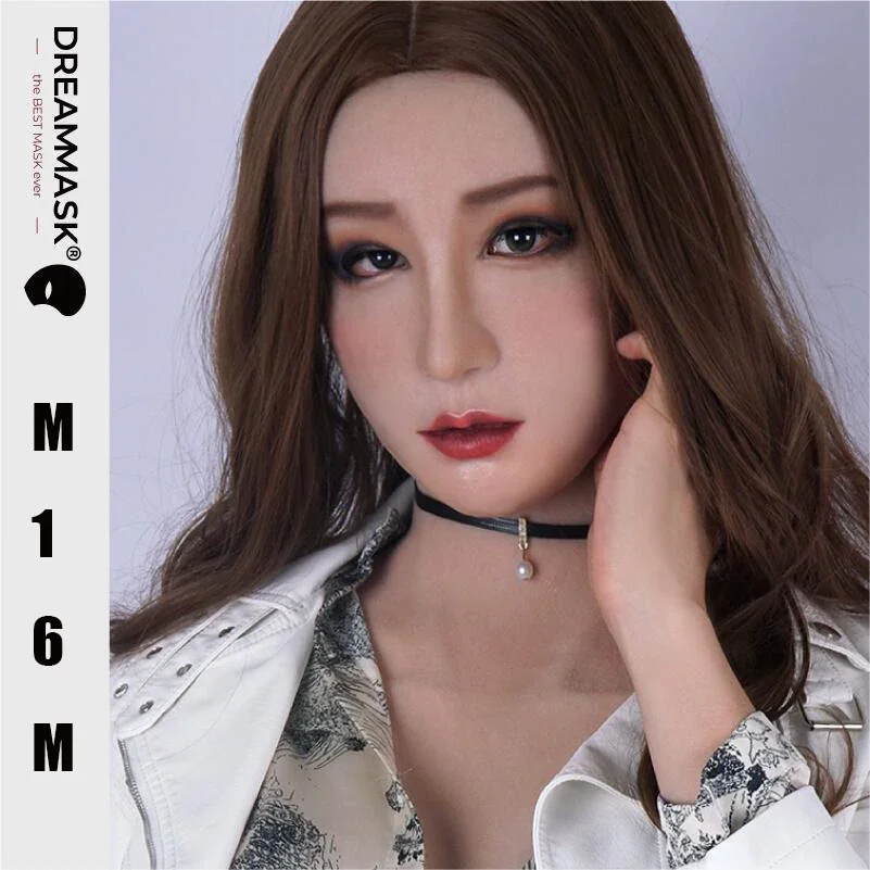 

(DMS07) Dreammask' DMS Crossdressing Full Head With Breast Torso Cosplay Kigurumi Male To Female Silicone Mask