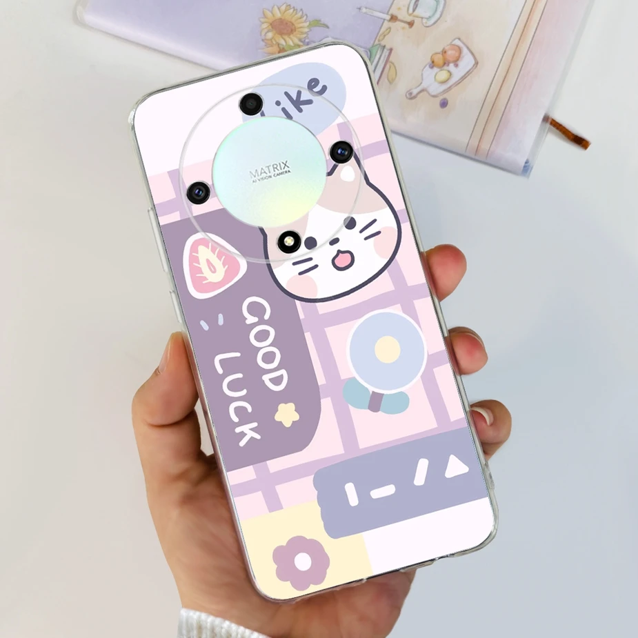 Stylish Painted Soft Silicone Phone Case with Bumper Protection