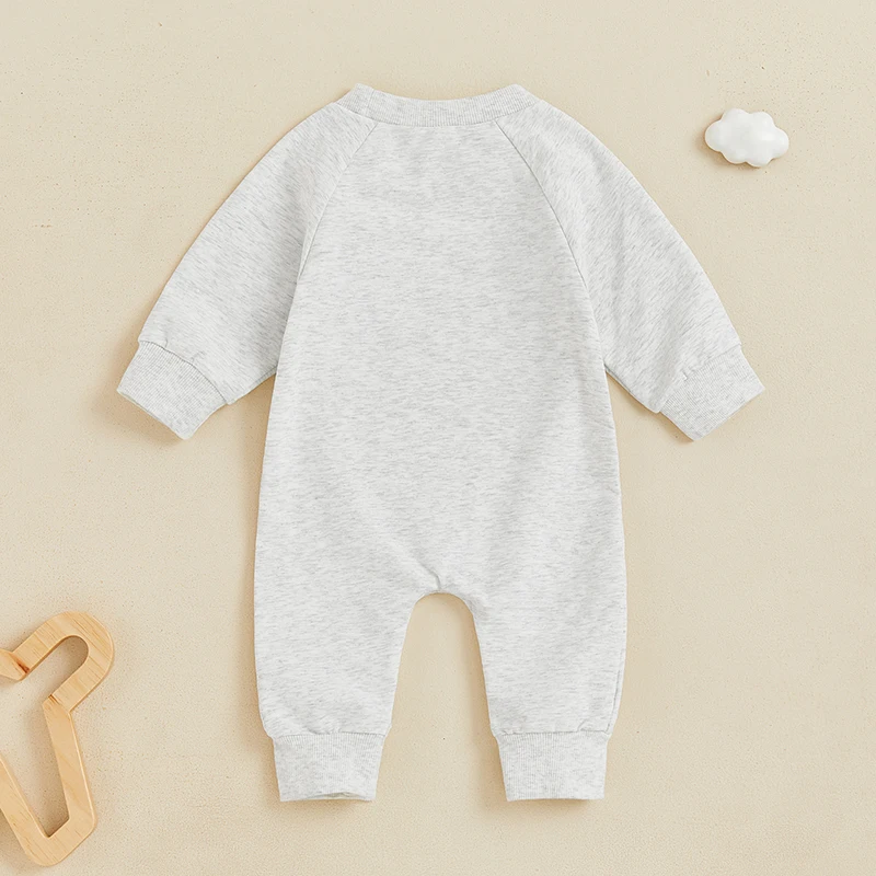 Lioraitiin Baby Boy Western Romper Jumpsuit