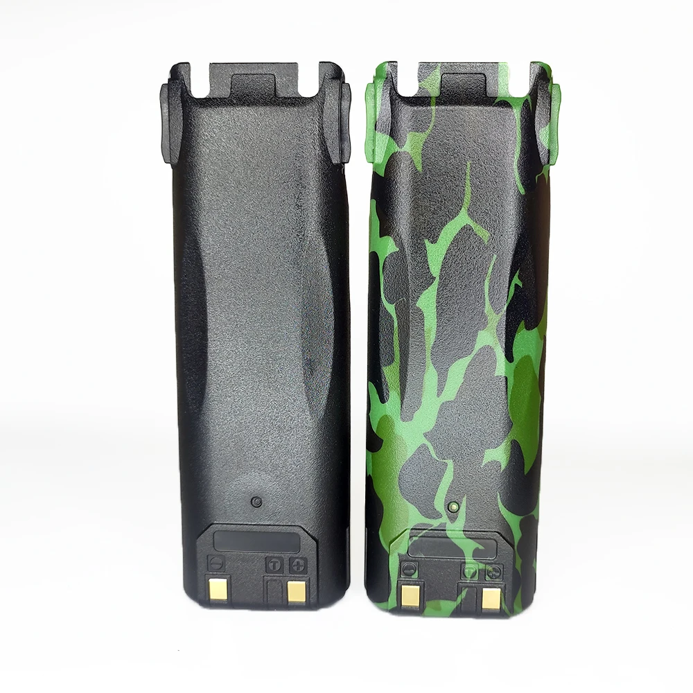 Baofeng Walkie Talkie UV-82 Enlarge Battery 3800mAh Li-ion Battery Black Camouflage Support USB Cable Charging For UV82 Radios 3