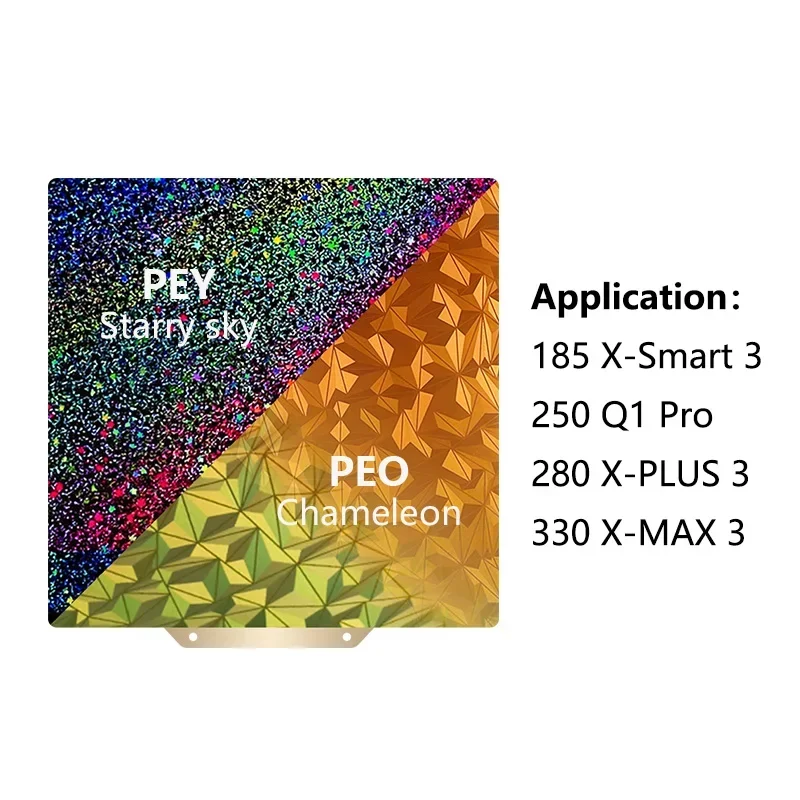 Enhanced Magnetic Double-Sided PEI Build Plate with Chameleon Sheet