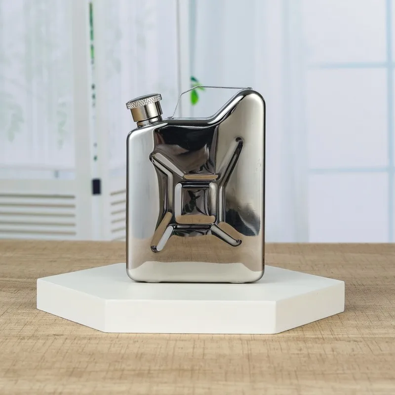 Outdoor Kettle Portable Pot Small Kettle Heart Shaped Flask Stainless Steel Flask Water Bottle