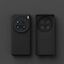Custodia protettiva in silicone opaco premium - Finitura morbida e lussuosa con protezione avanzata per la fotocamera e design elegante