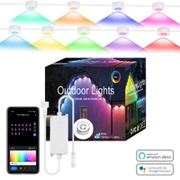 Smart RGBIC LED Eave Lights 100FT Permanent Outdoor Waterproof WiFi Dimmable with Alexa Google Tuya for Holiday Party Home Decor - Image 6