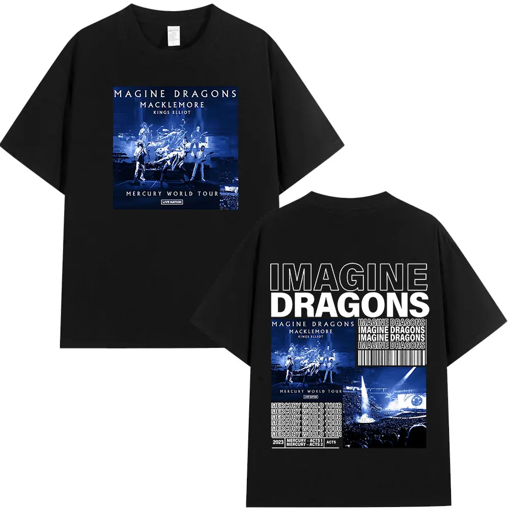 Imagine Dragons Loom Tournée 2024 Imagine Dragons 2024 Concert T-Shirt Deux Côtés