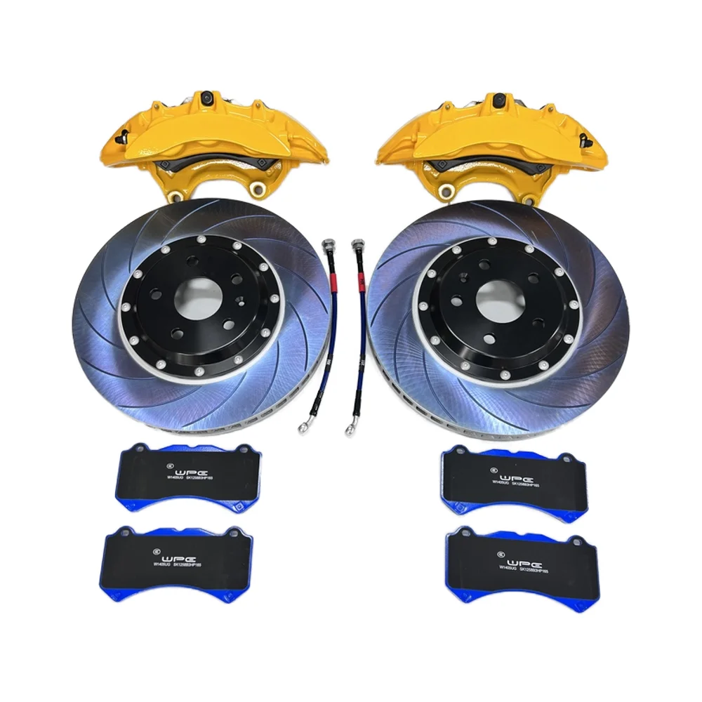 V6 Top quality caliper brake kit 6 pistons brake alloy metal disc for VW golf 7 t6 for honda accord toyota raize