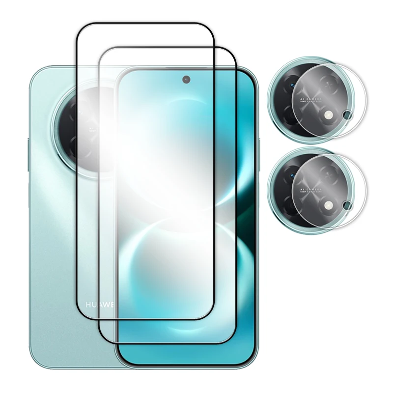 Premium 6-in-1 Tempered Glass Screen Protector with Full 2.5D Coverage