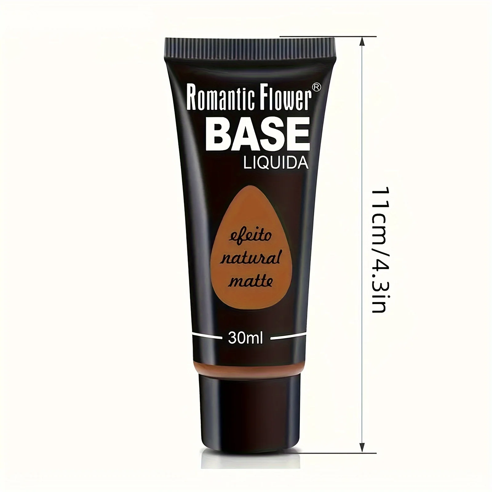 3-color liquid foundation, long-lasting complexion, suitable for normal and dry skin, long-lasting full coverage, matte finish, 5