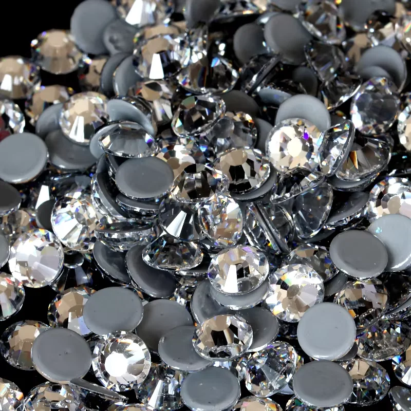 Alta Qualà 1440 Pz/Bulk Strass Hotfix SS6-SS30 Muslimatback Pietre Glter Cristallo E Strass Per Accessori Per Unghie Fai Da Te - Foto 13